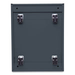 File Pedestal With Full-Length Pull, Left Or Right, 2-Drawers: Box/file, Legal/letter, Charcoal, 14.96" X 19.29" X 21.65"