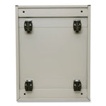 File Pedestal With Full-Length Pull, Left Or Right, 2-Drawers: Box/file, Legal/letter, Putty, 14.96" X 19.29" X 21.65"