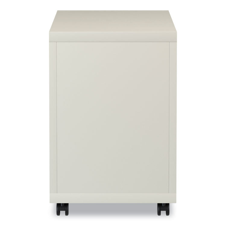 File Pedestal With Full-Length Pull, Left Or Right, 2-Drawers: Box/file, Legal/letter, Putty, 14.96" X 19.29" X 21.65"