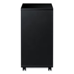 File Pedestal With Full-Length Pull, Left Or Right, 2 Legal/letter-Size File Drawers, Black, 14.96" X 19.29" X 27.75"