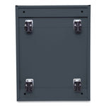 File Pedestal With Full-Length Pull, Left Or Right, 2 Legal/letter-Size File Drawers, Charcoal, 14.96" X 19.29" X 27.75"