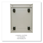 File Pedestal With Full-Length Pull, Left Or Right, 2 Legal/letter-Size File Drawers, Putty, 14.96" X 19.29" X 27.75"