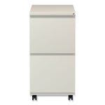 File Pedestal With Full-Length Pull, Left Or Right, 2 Legal/letter-Size File Drawers, Putty, 14.96" X 19.29" X 27.75"