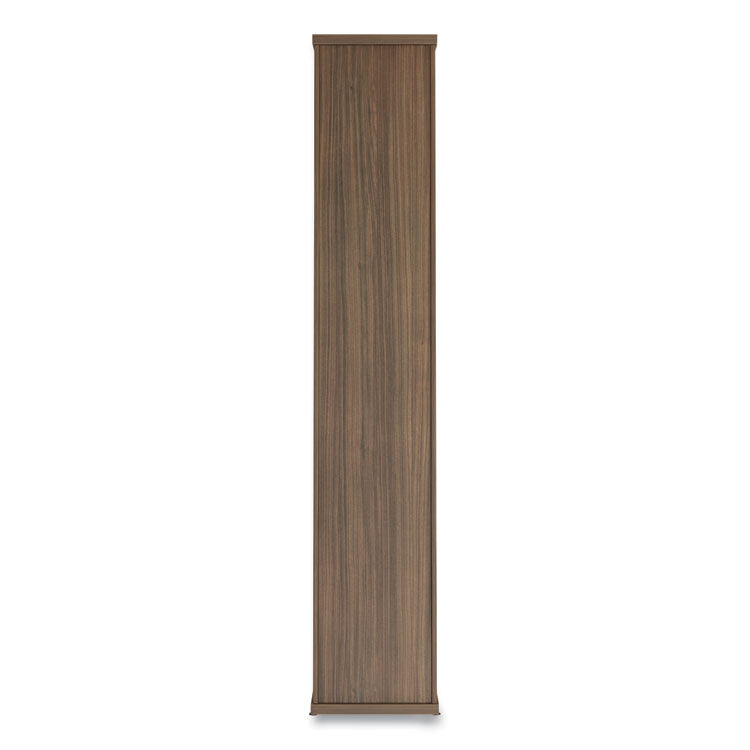 Alera Valencia Series Wardrobe, 11.88w x 22.78d x 65h, Modern Walnut