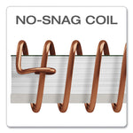 Gold Fibre Retro Wirebound Writing Pads, Medium/College Rule, Red Cover, 80 White 5 x 8 Sheets