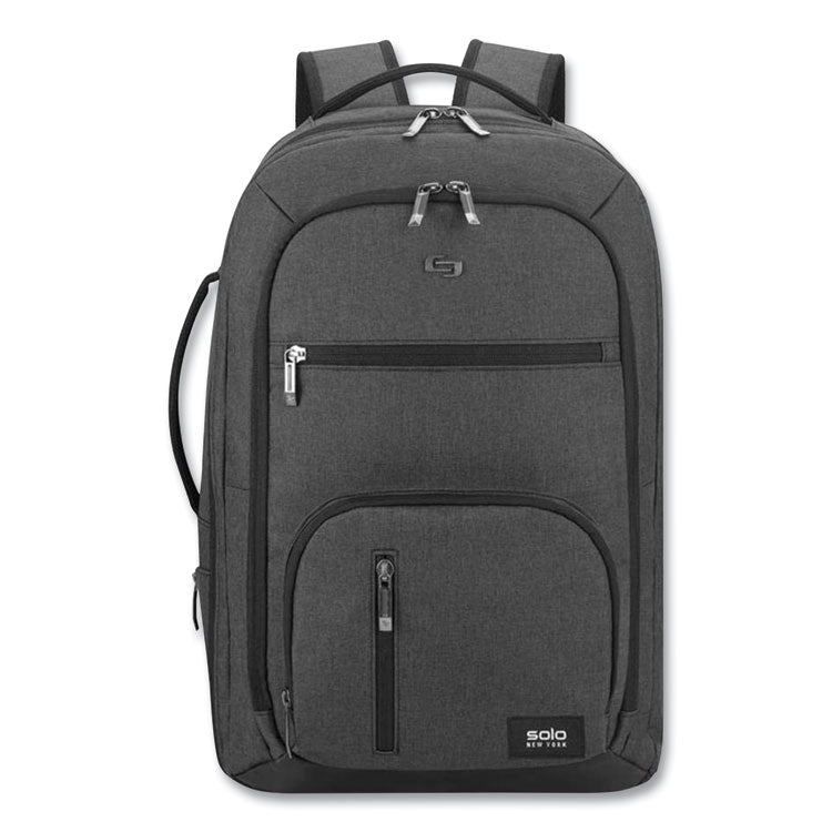 Grand Travel TSA Backpack, 17.3", 11.88 x 7 x 19, Dark Gray