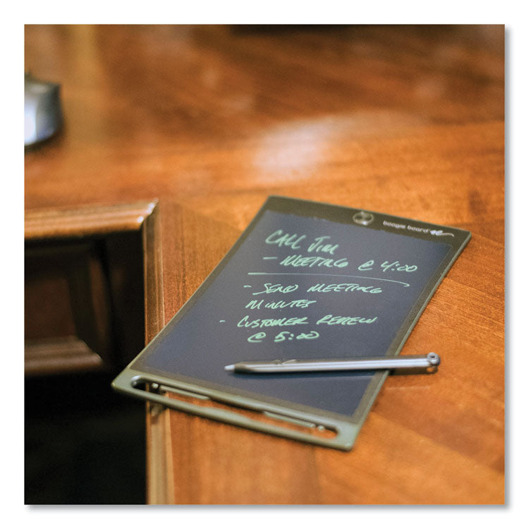 Jot 8.5 Reusable Writing Tablet, 8.5" LCD Screen, 6.75" x 0.62" x 10.37", Gray