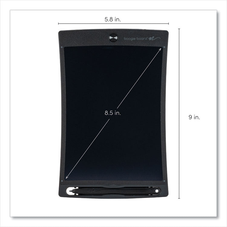 Jot 8.5 Reusable Writing Tablet, 8.5" LCD Screen, 6.75" x 0.62" x 10.37", Gray