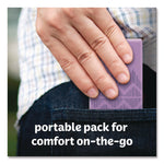On The Go Packs Facial Tissues, 3-Ply, White, 10 Sheets/Pouch, 3 Pouches/Pack, 36 Packs/Carton
