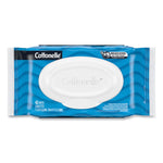Fresh Care Flushable Cleansing Cloths, 1-Ply, 3.73 x 5.5, White, 84/Pack