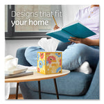 Lotion Facial Tissue, 3-Ply, White, 60 Sheets/Box, 4 Boxes/Pack, 8 Packs/Carton