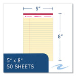 Enviroshades Legal Notepads, 50 Assorted 5 x 8 Sheets, 72 Notepads/Carton