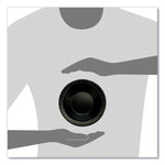 Quiet Classic Laminated Foam Dinnerware, Bowl, 12 oz, Black, 1,000/Carton