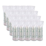 Cappuccino Dome Sipper Lids, Fits 30 oz to 32 oz Hot Cups, Plastic, Clear, 50/Pack, 20 Packs/Carton