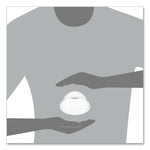Cappuccino Dome Sipper Lids, Fits 30 oz to 32 oz Hot Cups, Plastic, Clear, 50/Pack, 20 Packs/Carton