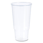 Conex ClearPro Plastic Cold Cups, 32 oz, Clear, 25/Bag, 20 Bags/Carton