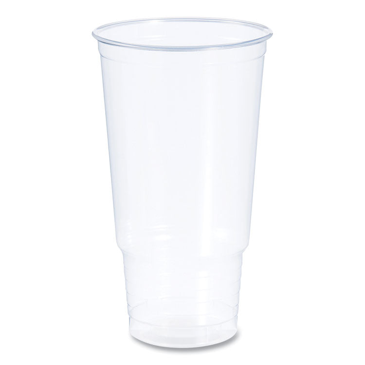 Conex ClearPro Plastic Cold Cups, 32 oz, Clear, 25/Bag, 20 Bags/Carton