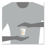 Paper Water Cups, 5 oz, Meridian Design, 100/Sleeve, 25 Sleeves/Carton