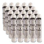 Single-Sided Poly Paper Hot Cups, 24 Oz, White, 25/bag, 20 Bags/carton