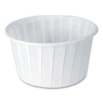 Paper Portion Cups, 5.5 oz, White, 250/Bag, 20 Bags/Carton