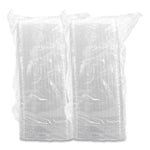 Showtime Clear Hinged Containers, Hoagie Container, 29.9 oz, 5.1 x 9.9 x 3.5, Clear, Plastic, 100/Bag, 2 Bags/Carton