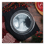 Dome Covers for Dinnerware, For 9" Foam Plates, Clear, Plastic, 125/Bag, 4 Bags/Carton