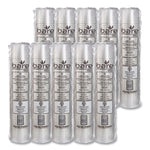 Bare Eco-Forward RPET Deli Containers, ProPlanet Seal, 16 oz, 4.6" Diameter x 3" h, Clear, Plastic, 500/Carton