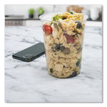 Bare Eco-Forward RPET Deli Containers, ProPlanet Seal, 32 oz, Clear, Plastic, 50/Pack, 10/Carton