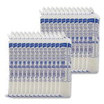 Snaptight Portion Cup Lids, Fits 2.5 oz to 3.5 oz Portion Cups, Plastic, Clear, 100/Sleeve, 25 Sleeves/Carton