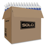 Snaptight Portion Cup Lids, Fits 2.5 oz to 3.5 oz Portion Cups, Plastic, Clear, 100/Sleeve, 25 Sleeves/Carton