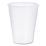 High-Impact Polystyrene Cold Cups, 9 oz, Plastic, Translucent, 100/Sleeve, 25 Sleeves/Carton