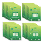 Wirebound Engineering Notebook, 20 lb Bond Paper Stock, Green Cover, (80) 11 x 8.5 Sheets, 24/Carton