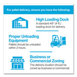 MultiPurpose20 Paper, 96 Bright, 20 lb Bond Weight, 8.5 x 11, White, 500 Sheets/Ream, 10 Reams/Carton, 40 Cartons/Pallet