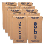 Bare Eco-Forward Treated Paper Funnel Cups, 6 oz, White, 250/Bag, 10/Carton