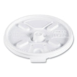 Lift n' Lock Plastic Hot Cup Lids, Fits 10 oz Hot Cups, White, 1,000/Carton