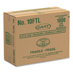 Lift n' Lock Plastic Hot Cup Lids, Fits 10 oz Hot Cups, White, 1,000/Carton