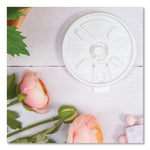 Lift n' Lock Plastic Hot Cup Lids, Fits 10 oz Hot Cups, White, 1,000/Carton
