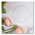 Plastic Cold Cup Lids, Fits 10 oz Cold Cups, Translucent, 100/Pack, 10 Packs/Carton