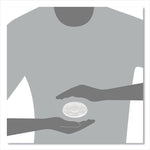 Plastic Cold Cup Lids, Fits 10 oz Cold Cups, Translucent, 100/Pack, 10 Packs/Carton