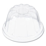 D-T Sundae/Cold Cup Lids, Fits 6 oz/8 oz/12 oz Cold Cups, Plastic, Clear, 50/Pack, 20 Packs/Carton