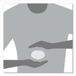 Lift n' Lock Plastic Hot Cup Lids With Straw Slot, Fits 12 oz to 24 oz Hot Cups, Plastic, Translucent, 100/Pack, 10 Packs/CT