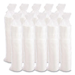 Vented Foam Lids, Fits 6 oz to 32 oz Hot Cups, White, 50/Pack, 10 Packs/Carton