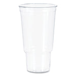 Ultra Clear Pedestal PET Cups, 32 oz, Plastic, Clear, 25/Bag, 20 Bags/Carton