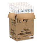 Horizon Hot/Cold Foam Drinking Cups, 32 oz, White/Teal, 16/Bag, 25 Bags/Carton