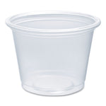 Conex Complements Portion/Medicine Cups, 1 oz, Plastic, Clear, 125/Bag, 20 Bags/Carton