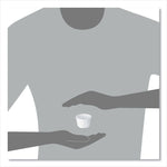 Paper Portion Cups, 2 oz, White, 250/Bag, 20 Bags/Carton