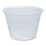 Conex Complements Portion/Medicine Cups, 2.5 oz, Plastic, Clear, 125/Bag, 20 Bags/Carton