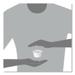 Paper Portion Cups, 4 oz, White, 250/Bag, 20 Bags/Carton