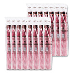 Single-Sided Poly Paper Hot Cups, 20 oz, Bistro Design, 600/Carton