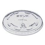 Plastic Cold Cup Lids, Fits 9 oz to 10 oz Cold Cups, Clear, 1,000/Carton